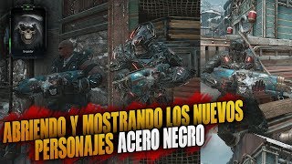 ABRIENDO Y MOSTRANDO LOS NUEVOS PERSONAJES ESPORTS SUPPORTER PACK 12 | GEARS OF WAR 4