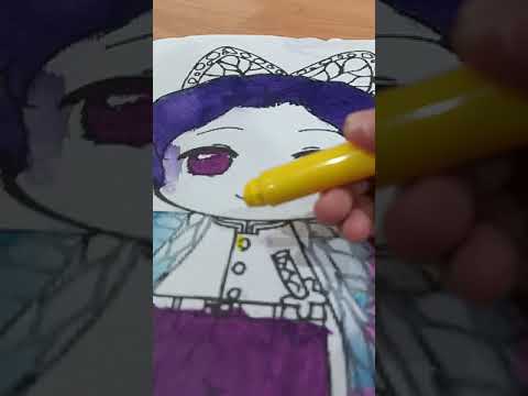 ระบายสีอนิเมะการ์ตูน ดาบพิฆาตอสูร