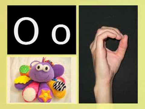 ASL alphabet/ABC song - Canadian version