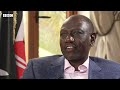 William Ruto interview on corruption and state capture - BBC Africa