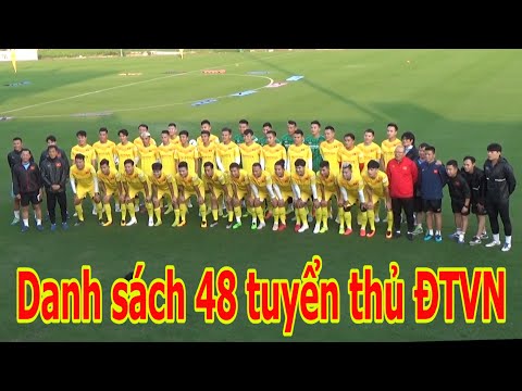 Lộ danh sách sơ bộ 48 tuyển thủ ĐTVN chuẩn bị cho vòng loại World Cup 2022