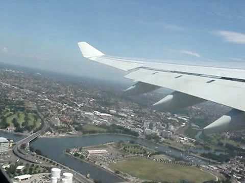 Takeoff from Sydney - Qantas