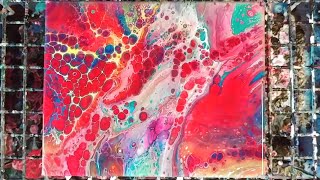 A New Pouring Mix Gac 800, Liquitex And Floetrol