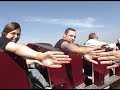 Grand National Wooden Roller Coaster Front Seat POV Blackpool Pleasure Beach