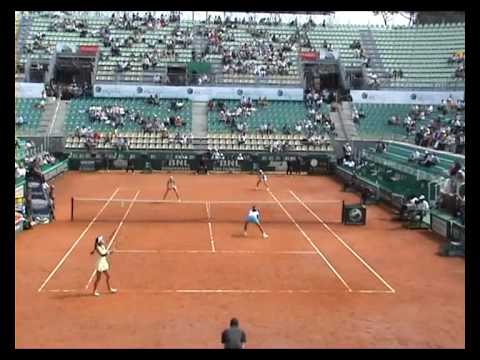 Rome 2009 決勝戦（ファイナル）　 doubles part 8 （from 6 6 5 5 set2 to the end）