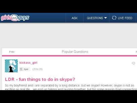 2. Use Skype Wi-Fi However, skype is not as exciting as real life we end up talking and lauging together, but for some reason (bad connection sometimes or the mood doesn't strike as much) I can't get the same fluent interesting conversations to happen as they naturally would in .