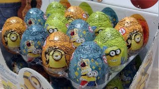 MINIONS 42 Kinder Surprise Eggs from Minions Movie