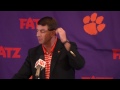 Dabo recruiting press conf Part 1