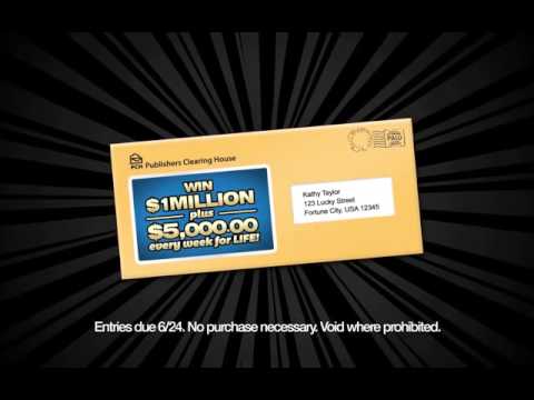 PCH announces no one will win a million a year for life prize
