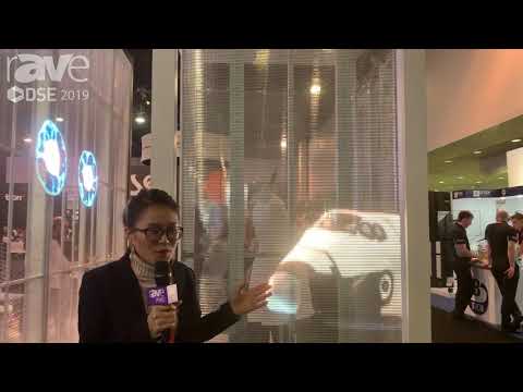 DSE 2019: Yaham Features Its Lightweight C0 Transparent Display