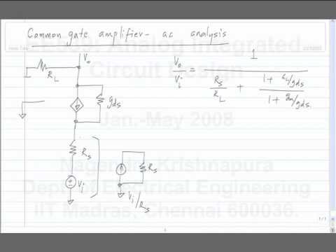 Common Drain Amplifier Layout on Learn And Talk About Common Gate  Single Stage Transistor Amplifiers