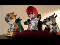 Optical illusions - Manga girl, Cat, Dog, Dragon, Robot 3D, That's incredible