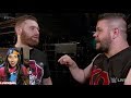 WWE Smackdown 8/22/17 KO and Sami Zayn Backstage