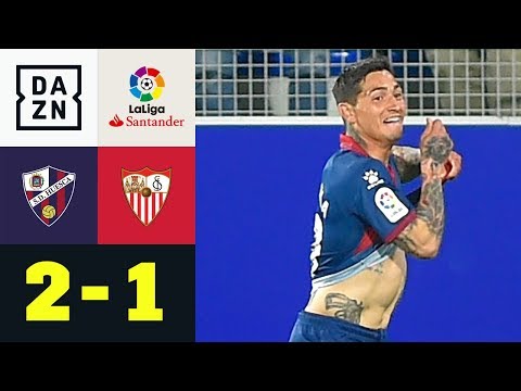 90+8! Nachspielzeit-Albtraum fรผr Sevilla: Huesca - FC Sevilla 2:1 | La Liga | DAZN Highlights