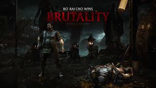 Mortal Kombat Xl - Bo Rai Cho All Brutalities Pc 1080P.