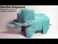 Origami Elephant (page 6). YouTube Animal Video Tutorials