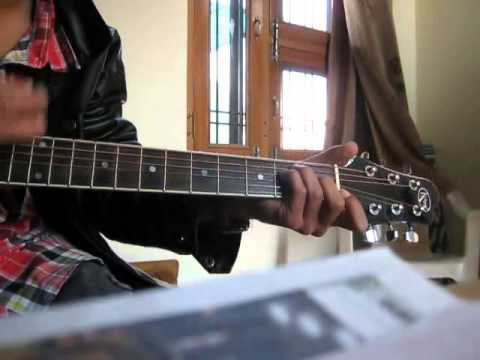 DABANNG 1&2 theme tune on GUITAR !! by rishabh