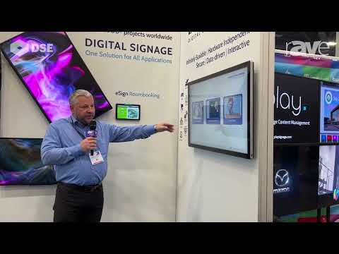 DSE 2023: easescreen Explains Hardware-Agnostic Digital Signage and Door Signage Software