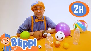 🧪🧪Cool Science Experiments For Kids!🧪🧪 | Best Of Blippi | Kids Fun Adventure | Moonbug Kids