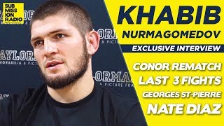 Khabib Nurmagomedov Names GSP, Ferguson, Mayweather as Possible Last 3 Fights!