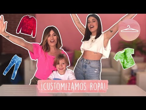 CUSTOMIZAMOS ROPA CON LEJÍA - DULCEIDA Y MADAME DE ROSA