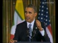 Video Obama speech at University of Yangon - DVB Live
