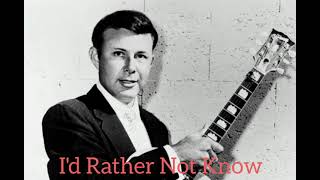 Watch Jim Reeves Id Rather Not Know video