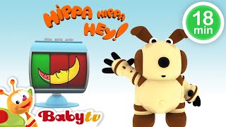 Hippa Hippa Hey 😍 🧩  Puzzles, Games, and Adventure! | Cartoons | Playground of Toys @BabyTV
