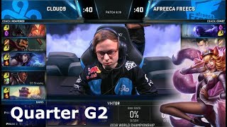 C9 vs AFS Game 2 | Quarter Final S8 LoL Worlds 2018 | Cloud 9 vs Afreeca Freecs G2