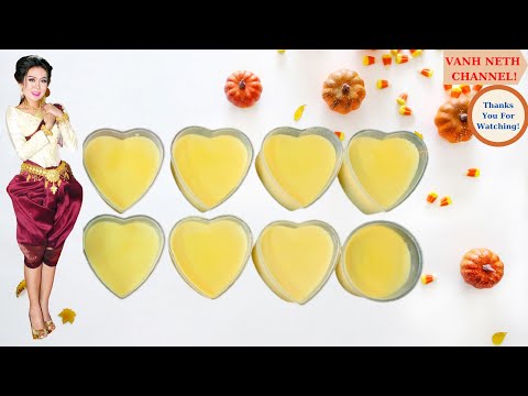 Cách làm bánh Flan không cần vani
