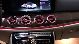 Mercedes Benz E200 İç Ambians Destekli Izgaralar
