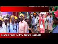 কুশপুতুল দাহ ঝাড়গ্রামের সাংসদ ডা: উমা সরেনের