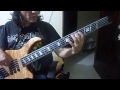 My version of Jaco Pastorius' "Jam in E" (fast and slow)