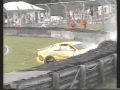 Porsche 968 CS crash castle combe