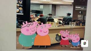 Peppa Pig Misbehaves At Mcdonalds And Gets Grounded