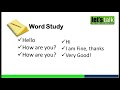 English Speaking - Basic English Training Module Chapter 01
