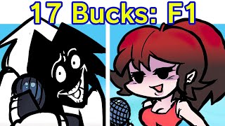 Friday Night Funkin' 17 Bucks: Floor 1 | Bf Gf Pico & Other Cool Rappers (Fnf Mod/Hard)