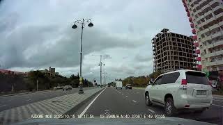 Баку Пасмурная Погода Едем С Музыкой
