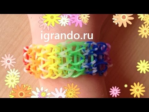 Как плести на крючке простой браслет Как плести на крючке простой браслет