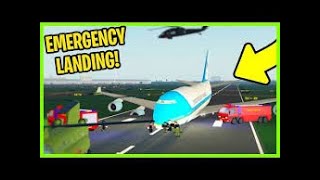 Playing Roblox Emergency Landing Pt.2