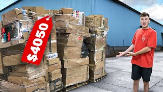 Unboxing Giant 4000 Amazon Returns Pallet