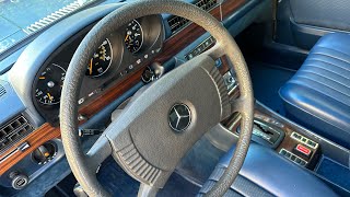 The Bank Vault 1978 Mercedes-Benz 300Sd Silver Blue Metallic Drive Video 82023