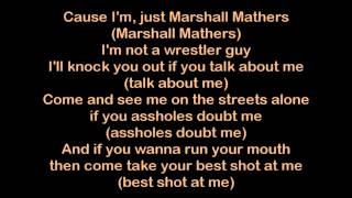 Watch Eminem Marshall Mathers video