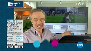 Samsung Ru9000 65 4K Ultra Uhd Hdr Smart Tv With 2Year ...