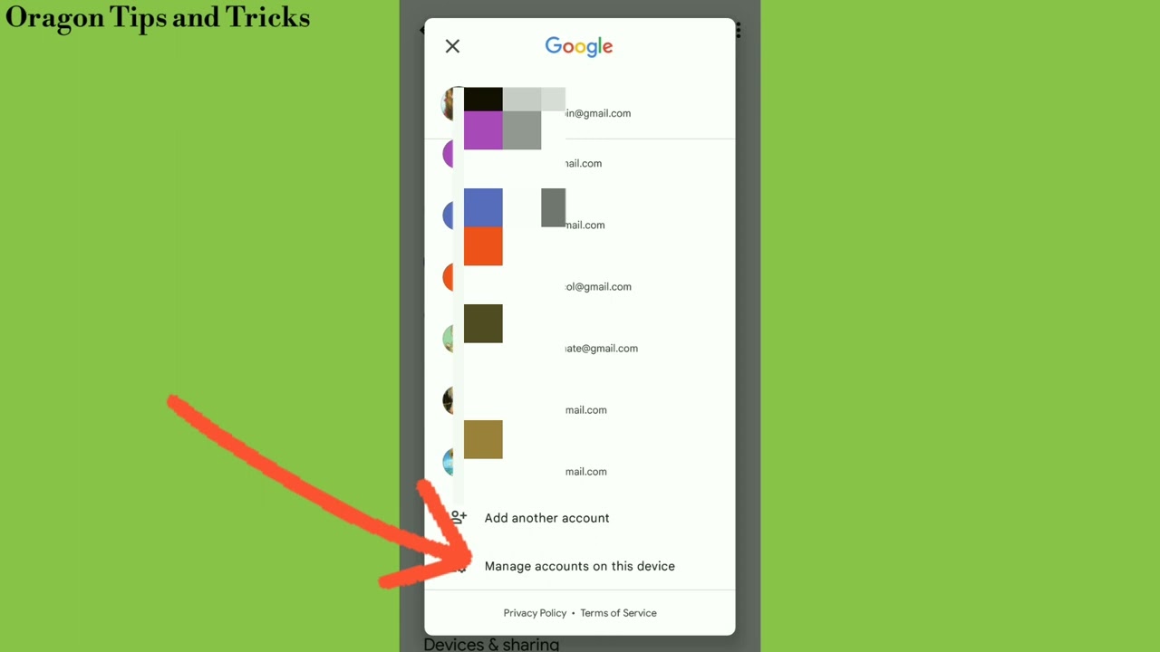 How to Remove GOOGLE ACCOUNT that SAVED in your DEVICE? How to Remove GOOGLE ACCOUNT that SAVED in your DEVICE?