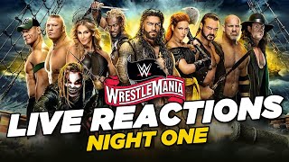 WWE WrestleMania 36: Live Reactions Night One