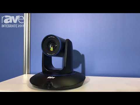 Integrate 2017: Aver Introduces Its PTC500 Tracking Camera on the BTC Direct Stand