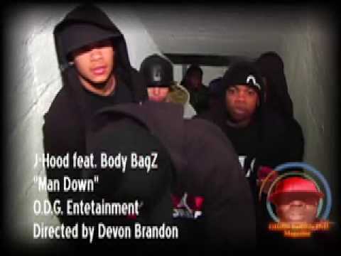 J-Hood (Feat. Body Bagz) - Man Down [Dissin D Block]