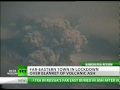 Town buried in ash as volcano erupts in Russia's Kamchatka
