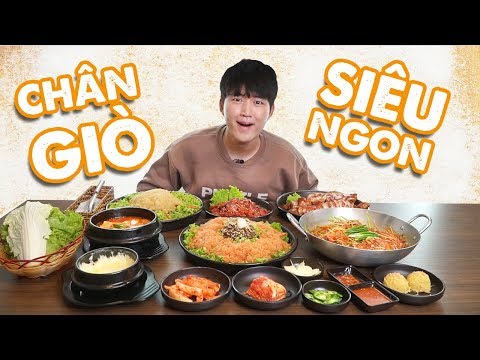 LẦN ĐẦU ĂN CHÂN GIÒ HÀN QUỐC SIÊU NGON TẠI YEOLKWANG | REVIEW NHÀ HÀNG